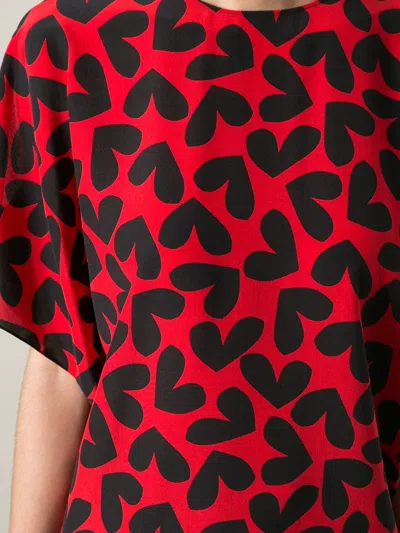 Saint Laurent Heart Print T-shirt