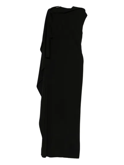 Sportmax Nicchia Maxi Dress In Black