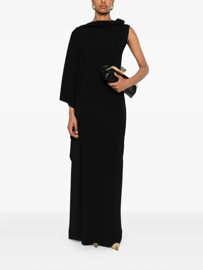 Sportmax Nicchia Maxi Dress In Black