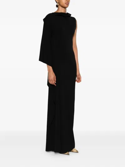 Sportmax Nicchia Maxi Dress In Black