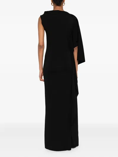 Sportmax Nicchia Maxi Dress In Black