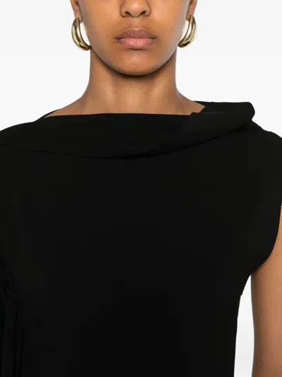 Sportmax Nicchia Maxi Dress In Black