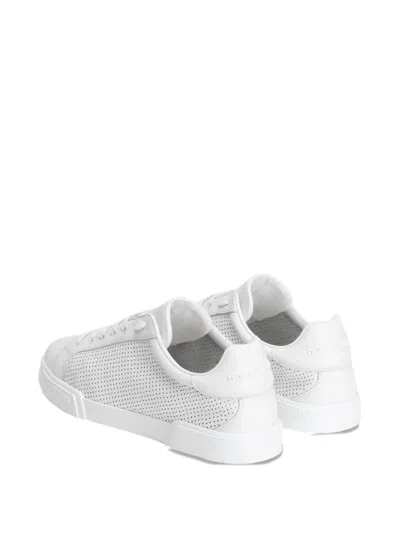 Dolce & Gabbana Portofino Perforated Low-top Sneakers