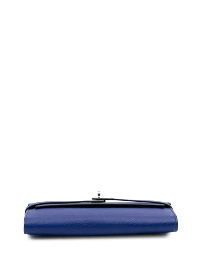 Pre-owned Hermes 2016 Epsom Kelly Longue Wallet Long Wallets
