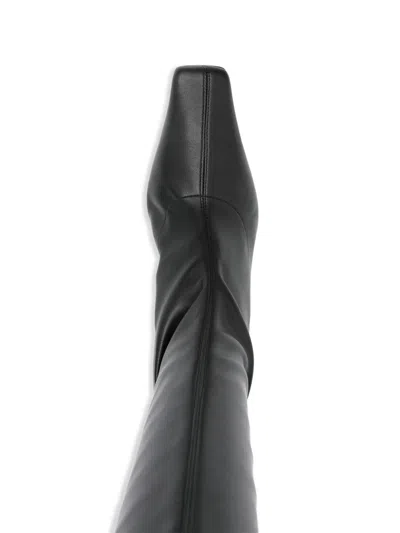 Proenza Schouler 95mm Trap Knee-high Boots In Black