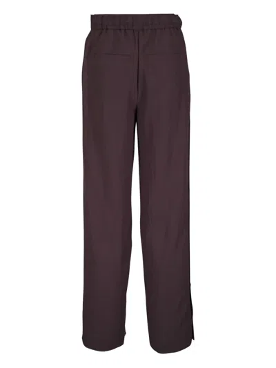 Vince Drawstring Trousers In Brown