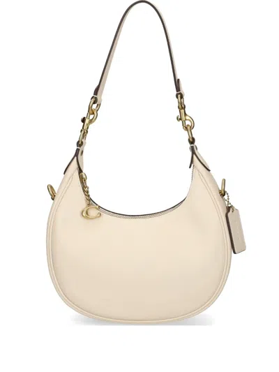 Coach Small Jonie 22 Half-moon Leather Shoulder Bag