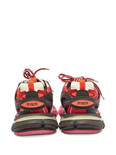 Pre-owned Balenciaga Layered Mesh Track Sneakers