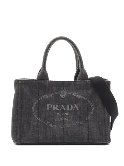 Pre-owned Prada 2000s Canapa Tote Bag