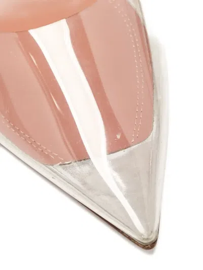 Pre-owned Amina Muaddi 100mm  Crystal-embellished Pumps