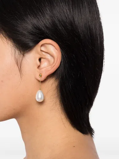 Eshvi Faux-pearl Drop Earrings