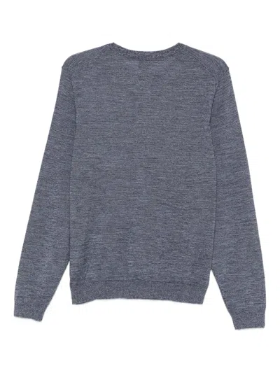 Hugo Boss Wool Sweater In Gray