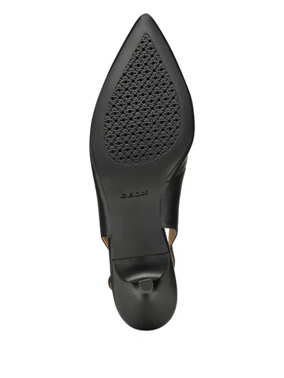 Geox Kleopy Slingback Pumps In Black