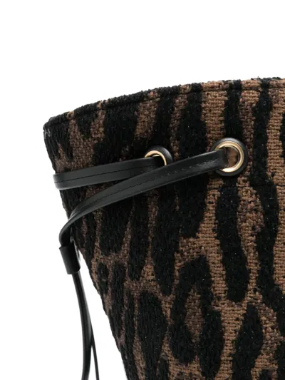 Tom Ford Large Tote Bag In Ocelot Jacquard