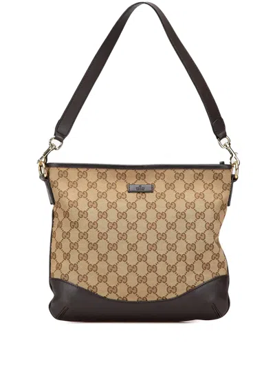 Pre-owned Gucci 2000-2015 Gg Canvas Shoulder Bag