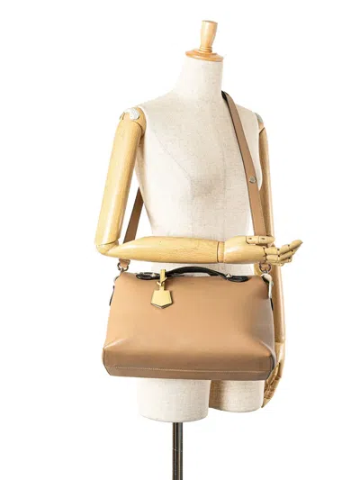 Pre-owned Fendi 2010-2025 Large Leather By The Way Satchel