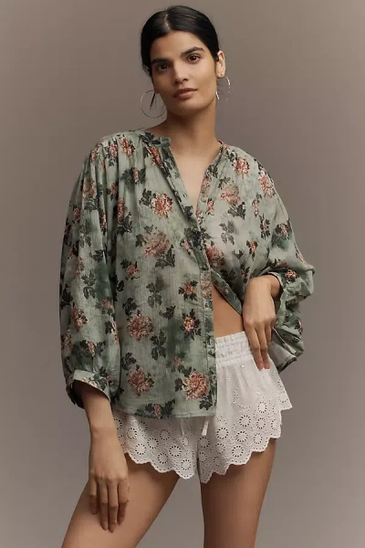 Pilcro The Sidney Batwing Blouse By