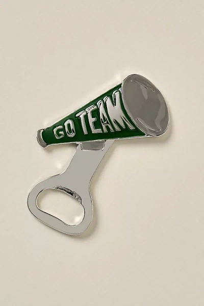 Anthropologie Game Day Bottle Opener In Green