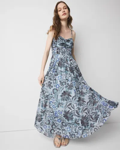 White House Black Market Printed Maxi Dress