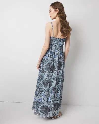 White House Black Market Printed Maxi Dress