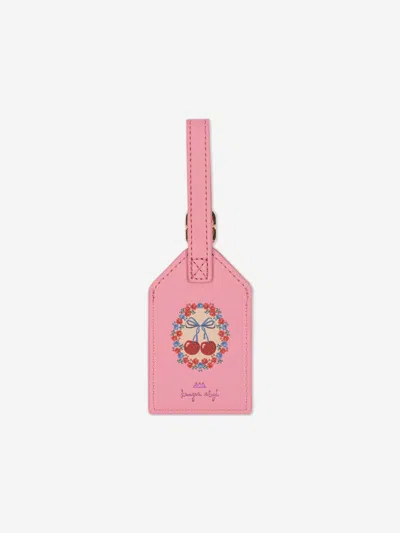 Konges Slojd Girls Cherry  Bow Voyage Travel Set In Pink