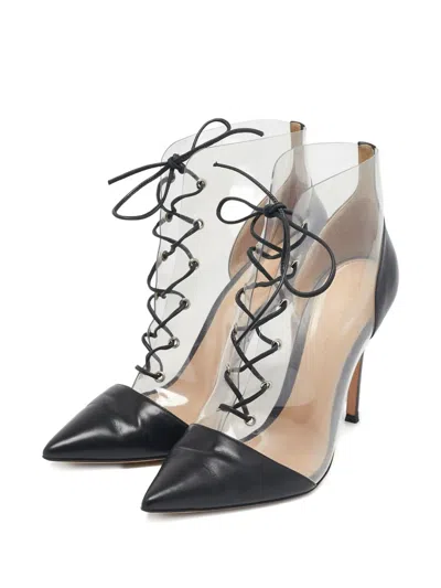 Pre-owned Gianvito Rossi  110mm Helmut Lace-up Boots