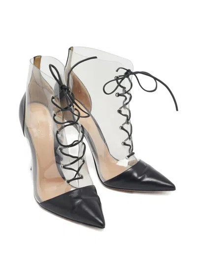 Pre-owned Gianvito Rossi  110mm Helmut Lace-up Boots