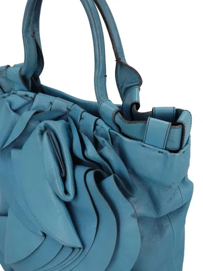 Pre-owned Valentino Garavani 2023 Rose-appliqué Tote Bag