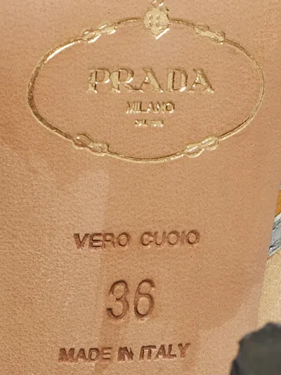Pre-owned Prada 2023 90mm Leather Bow Pumps