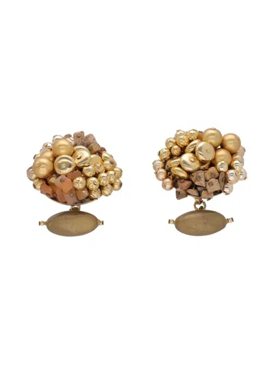 Pre-owned Gianfranco Ferre Beaded Cufflinks