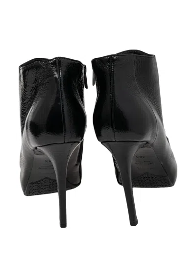 Pre-owned Le Silla 2023  115mm Patent Leather Studded Lace Pumps