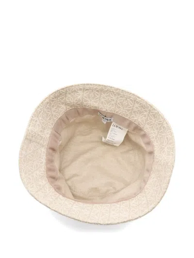 Pre-owned Loewe 2010 Anagram Jacquard Bucket Hat
