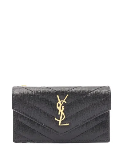 Pre-owned Saint Laurent 2020s Quilted Wallet