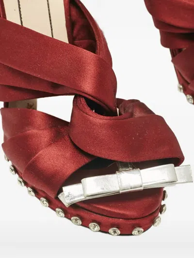 Pre-owned N°21  120mm Knotted Sandals