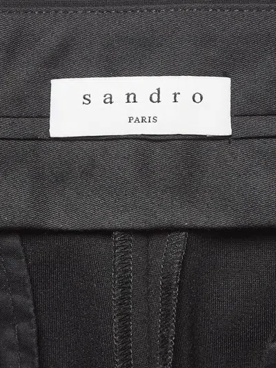 Pre-owned Sandro  Stud-embellished Trousers