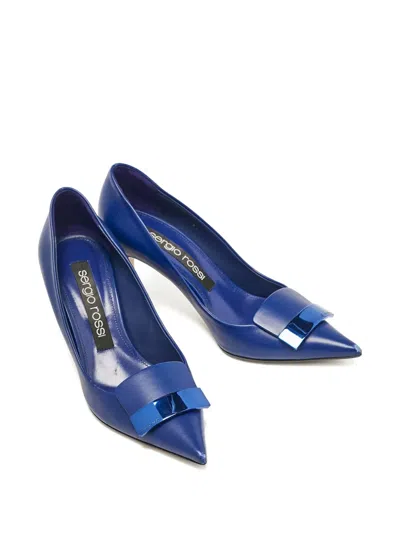 Pre-owned Sergio Rossi Vintage  100mm Leather Pumps