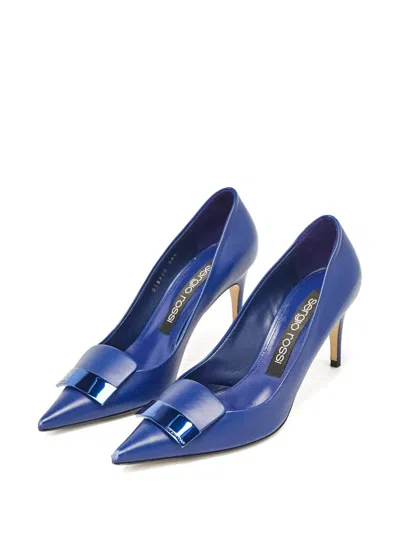 Pre-owned Sergio Rossi Vintage  100mm Leather Pumps