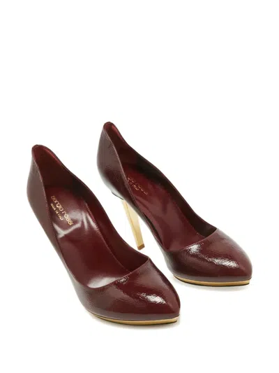 Pre-owned Sergio Rossi Vintage 95mm Patent-leather Pumps