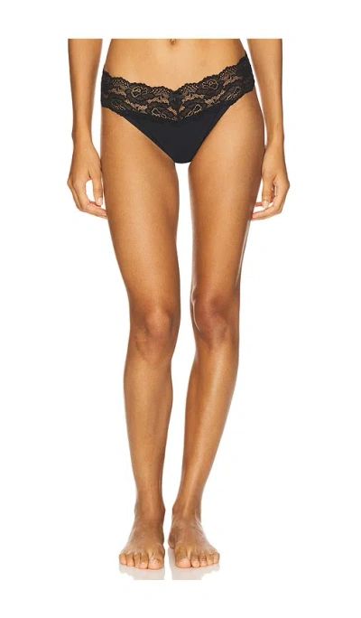 Skarlett Blue Goddess Thong In Black