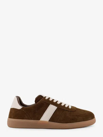 Tom Ford Men Suede Archer Sneakers In Brown
