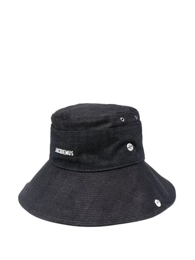 Jacquemus Le Bob Nimes Bucket Cap Woman Navy