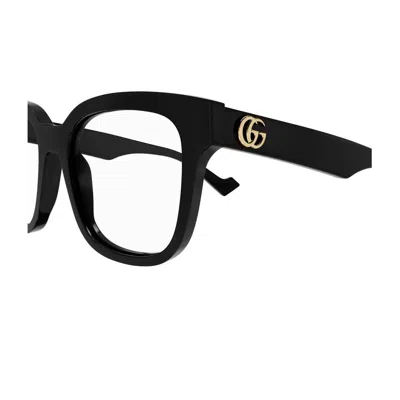 Gucci Gg0958o Linea Emblem Eyeglasses In Black