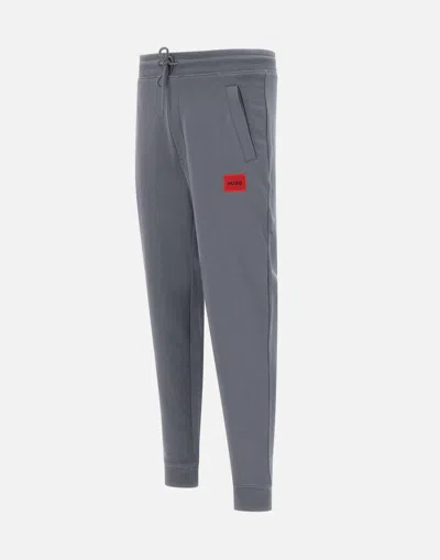 Hugo Boss Hugo Doak212 Grey Cotton Jogger Pant In Gray