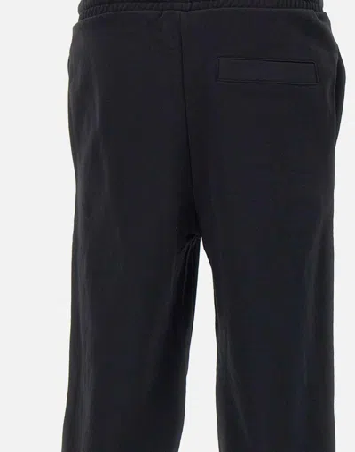 Hugo Boss Hugo Dusufem Black Cotton Jogger Pant In Black