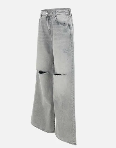 Icon Denim Debby Stone Washed Wide Leg Jeans