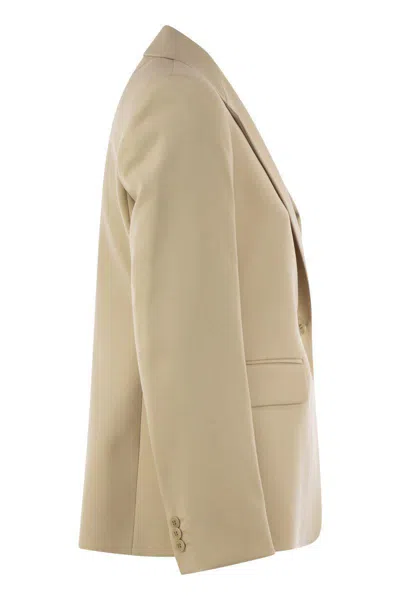 Weekend Max Mara Lamine In Neutral