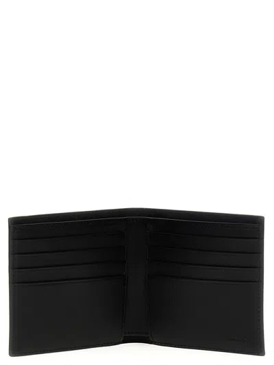 Bally Leather Bi-fold Style Wallet In Black
