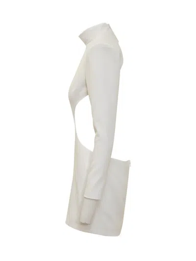 Monot Mini Dress In White