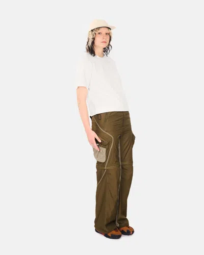 The North Face Fabric Mix T-shirt In Gray