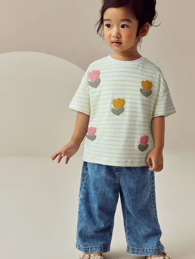 Gap Next Toddler Tulip T-shirt In Blue